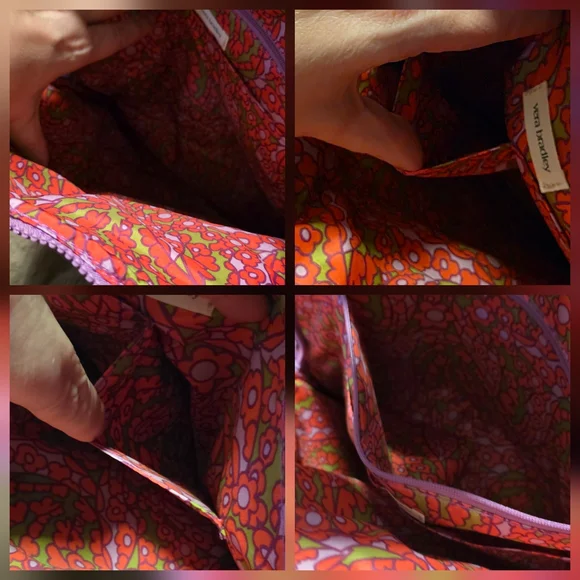 Vera Bradley Featherweight Large Bancroft Backpack in Iris Orchid - Picture 14 of 16